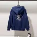 Louis Vuitton Hoodies for MEN Blue/White #B54683