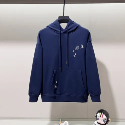 Louis Vuitton Hoodies for MEN Blue/White #B54683