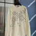 Louis Vuitton Mens Black Crew  Neck Sweatshirt with Colorful Monogram Patterns #B54351