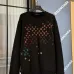 Louis Vuitton Mens Black Crew  Neck Sweatshirt with Colorful Monogram Patterns #B54351
