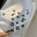 Louis Vuitton Mens Black Crew  Neck Sweatshirt with Colorful Monogram Patterns #B54351