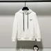 Luxurious Louis Vuitton Style Cream Hoodie with Exquisite Embroidery #B54391