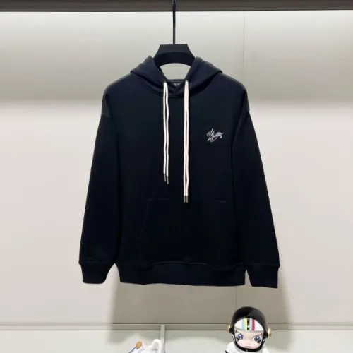 Luxurious Louis Vuitton Style Cream Hoodie with Exquisite Embroidery #B54391