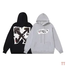 OFF WHITE Hoodies for MEN pure cotton 400g #B58706