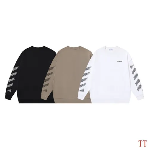 OFF WHITE Hoodies for MEN pure cotton 400g #B58708