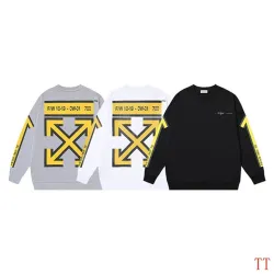 OFF WHITE Hoodies for MEN pure cotton 400g #B58710