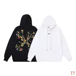 OFF WHITE Hoodies for MEN pure cotton 400g #B58713