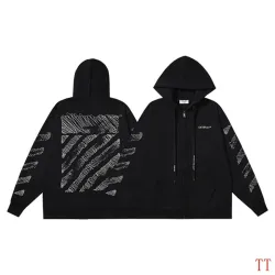 OFF WHITE Hoodies for MEN pure cotton 420g #B58703