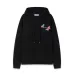 Off - White Black Hoodie With Colorful Butterfly And Arrow Graphic #B54398