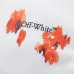 Off - White White Hoodie With Colorful Abstract Arrow Graphic Design #B54400