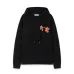 Off - White White Hoodie With Colorful Abstract Arrow Graphic Design #B54400