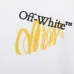 Stylish Off - White White Hoodie with Eye - Catching Yellow Logo Embellishment #B54399