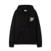 Stylish Off - White White Hoodie with Eye - Catching Yellow Logo Embellishment #B54399