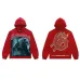 Godspeed Brand Black/Red Hoodie With Striking Doberman Graphic And Vintage Design #B54363