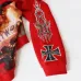 Godspeed Red/Black Hoodie With Hollywood Graphic And Intricate Back Design #B54364
