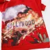 Godspeed Red/Black Hoodie With Hollywood Graphic And Intricate Back Design #B54364