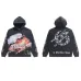 Godspeed Red/Black Hoodie With Hollywood Graphic And Intricate Back Design #B54364