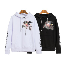 Palm angels hoodies Flame Eagle Eagle Printed jumper hoodie #99899853