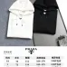 Prada Hoodies for MEN Black/White 450g #B54463