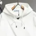 Prada Hoodies for MEN Black/White 450g #B54463