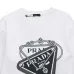 Prada Hoodies for MEN Black/White #B54408