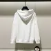 Stylish Prada White/Black Hoodie With Classic Logo Design #B54390