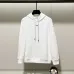 Stylish Prada White/Black Hoodie With Classic Logo Design #B54390