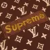 Supreme LV Hoodies for Men Women in Red coffee #99900285