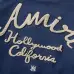 Amiri Navy Blue Varsity Jacket With Embroidered Logo And Striped Details #B54388