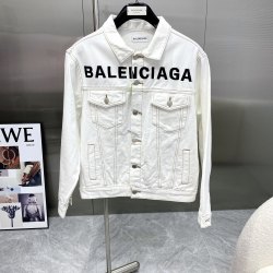 Balenciaga Jeans jackets for men #9999926563