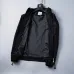 Burberry Men's Black Hooded Windbreaker Jacket with Brand Emblem #B54258