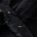 Burberry Men's Black Hooded Windbreaker Jacket with Brand Emblem #B54258