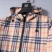 Burberry Men's Checkered Hooded Jacket #B54190