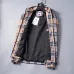 Burberry Men's Checkered Hooded Jacket #B54190