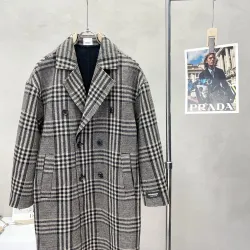 Burberry Men's Extra-Long Wool Coat #B56926