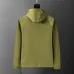 Burberry Stylish Olive Green Hooded Windbreaker Jacket with Brand Detailing #B54257