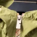 Burberry Stylish Olive Green Hooded Windbreaker Jacket with Brand Detailing #B54257
