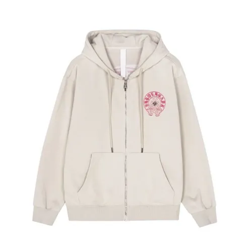Chrome Hearts Jackets for Men Beige/Black #B54570