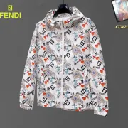 Fendi Designer Floral   Logo Print Windbreaker - Unisex Sun Protection Jacket #B53101