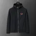 Fendi Men's Hooded Windbreaker Jacket with Embroidered Logo #B54185
