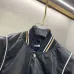 Givenchy Black Leather Bomber Jacket with Iconic White Logo Detailing #B54560