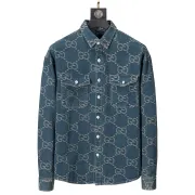 Gucci Denim Shirt Jackets for MEN #9999924081
