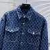Gucci Jackets for MEN GG denim jacquard jacket Black/Blue #B53713