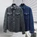 Gucci Jackets for MEN GG denim jacquard jacket Black/Blue #B53713