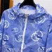 Gucci Luxury Brand Signature Pattern Hooded Jacket - Lightweight UV Protection #B53098