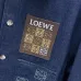 Loewe Denim Designer Jacket Black/Blue #B53719