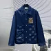 Loewe Denim Designer Jacket Black/Blue #B53719