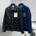Loewe Denim Designer Jacket Black/Blue #B53719