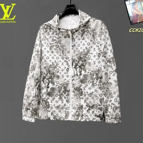 Designer Louis Vuitton Style UV Protection Jacket   Lightweight & Hooded #B53103