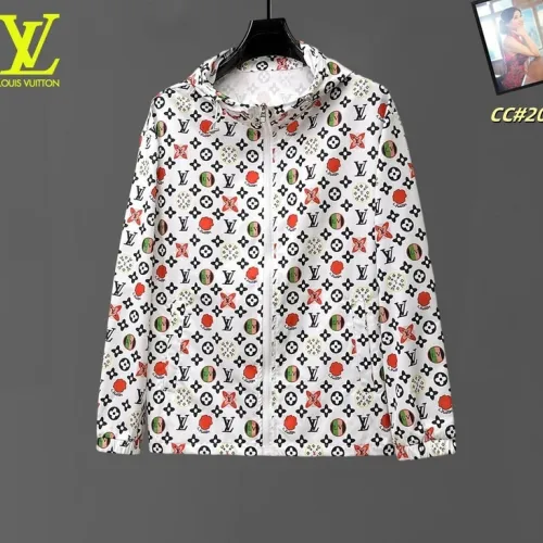 Designer Louis Vuitton Style UV Protection Jacket   Lightweight & Hooded #B53105